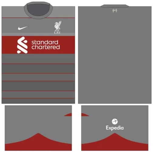 Arte Vetor Camisa LiverPool - Modelo 23