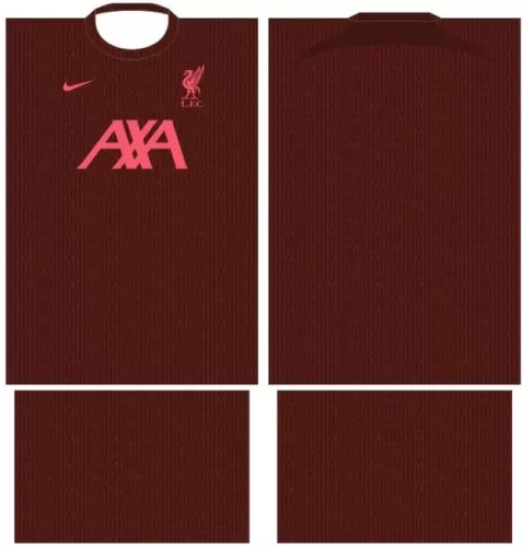 Arte Vetor Camisa LiverPool - Modelo 25