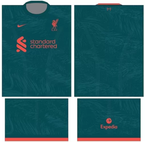 Arte Vetor Camisa LiverPool - Modelo 29