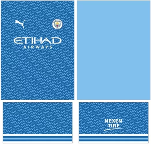 Arte Vetor Camisa Manchester City Conceito 2024 - Modelo 16