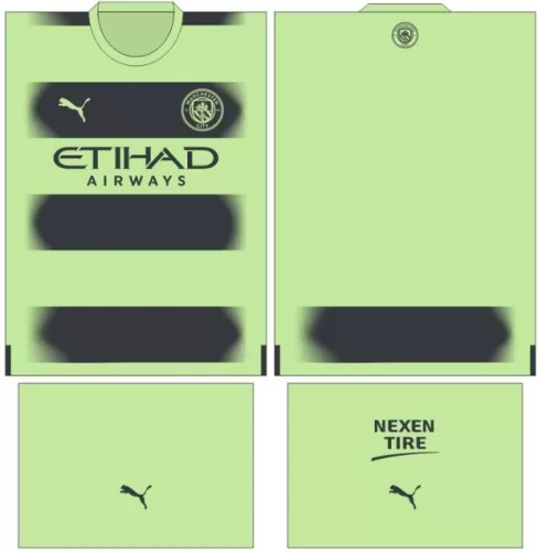 Arte Vetor Camisa Manchester City Conceito 2024 - Modelo 24