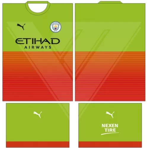 Arte Vetor Camisa Manchester City Conceito 2024 - Modelo 30