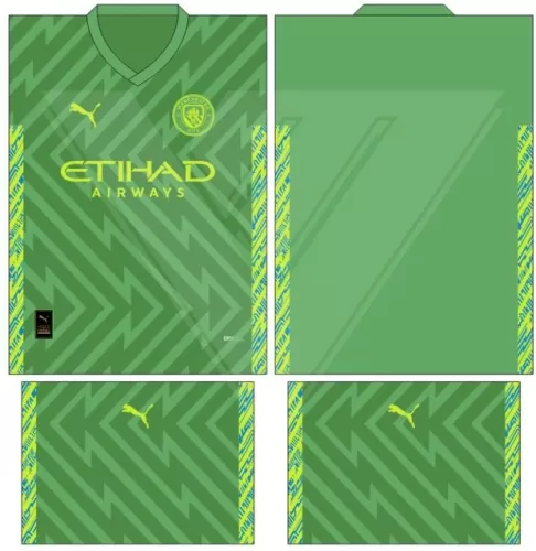 Arte Vetor Camisa Manchester City Conceito 2024 - Modelo 38