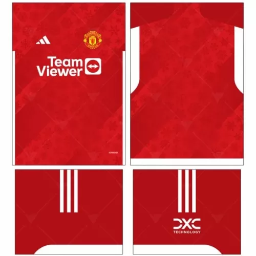 Arte Vetor Camisa Manchester United Conceito 2024 | Modelo 33