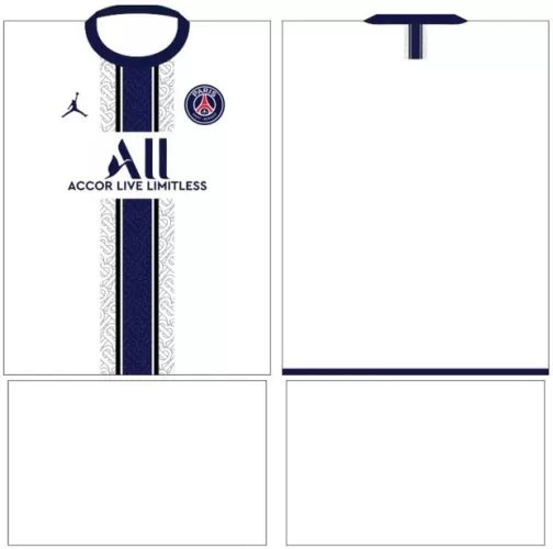 Arte Vetor Camisa Paris Saint Germain PSG - Modelo 29