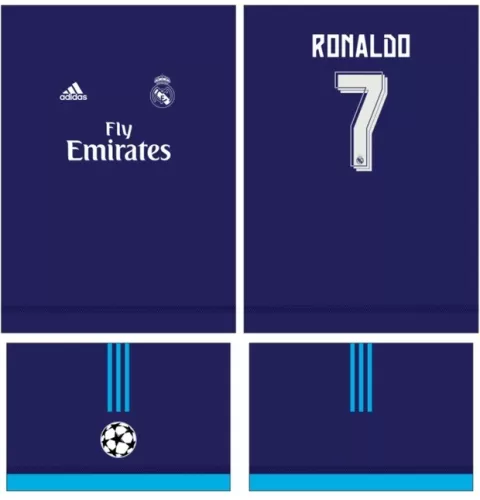 Arte Vetor Camisa Real Madrid - Modelo 02