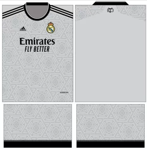 Arte Vetor Camisa Real Madrid - Modelo 27