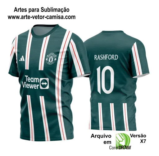 Arte Vetor Camisa de Time Futebol 2024 - 2025