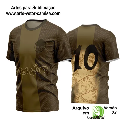 Arte Vetor Camisa de Time Futebol 2024 - 2025