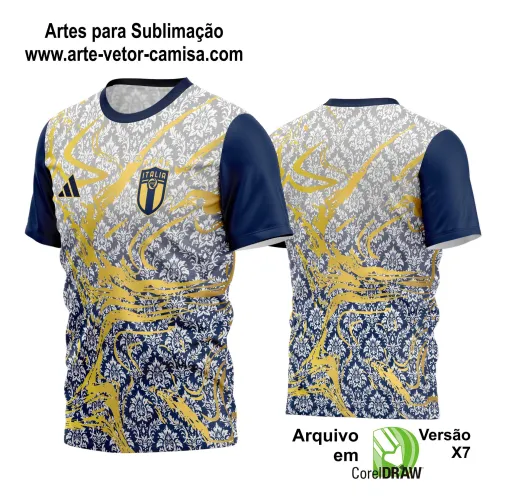 Arte Vetor Camisa de Time Futebol 2024 - 2025