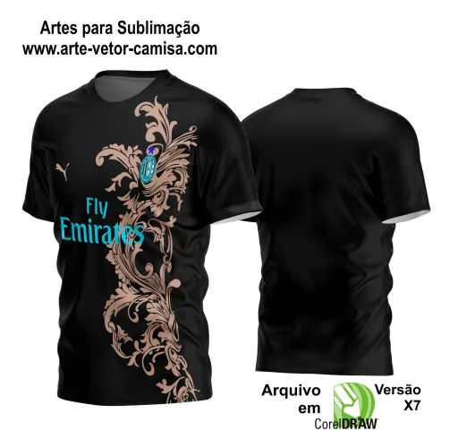 Arte Vetor Camisa de Time Futebol 2024 - 2025