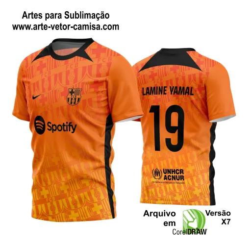 Arte Vetor Camisa de Time Futebol 2024 - 2025