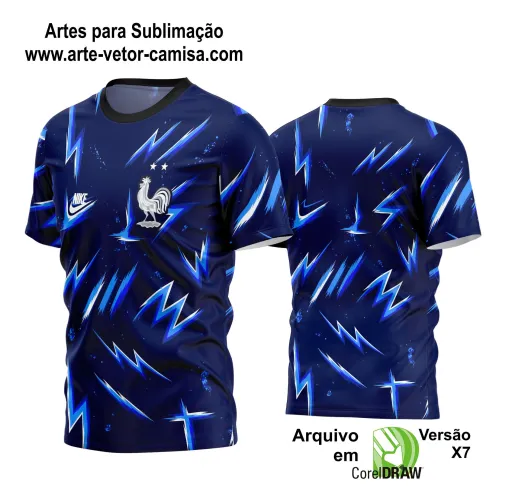 Arte Vetor Camisa de Time Futebol 2024 - 2025