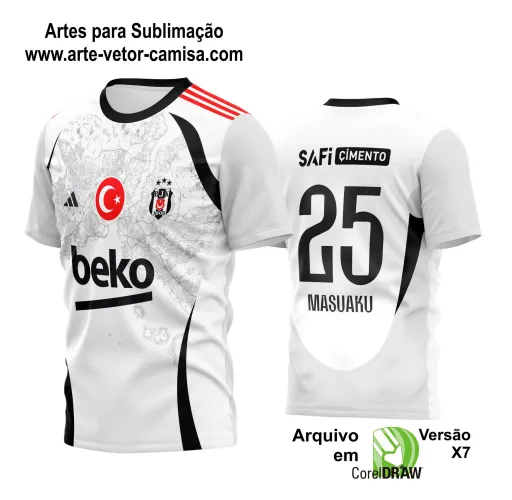 Arte Vetor Camisa de Time Futebol 2024 - 2025