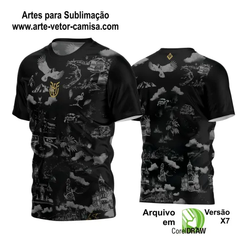 Arte Vetor Camisa de Time Futebol 2024 - 2025