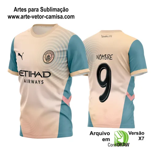 Arte Vetor Camisa de Time Futebol 2024 - 2025