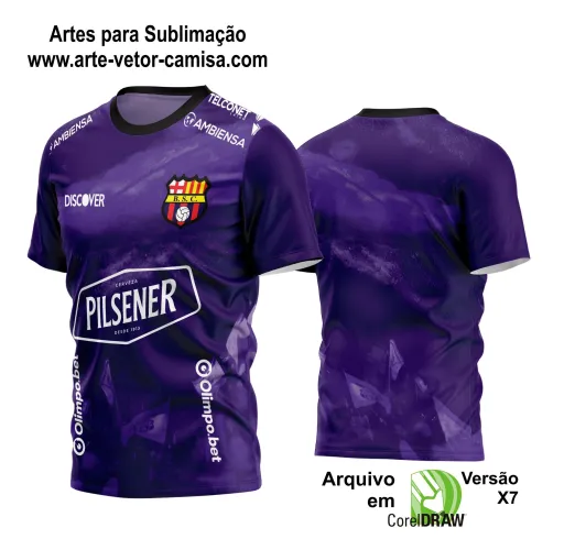 Arte Vetor Camisa de Time Futebol 2024 - 2025