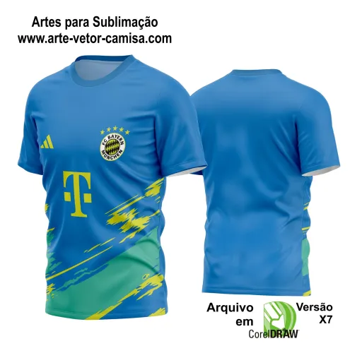 Arte Vetor Camisa de Time Futebol 2024 - 2025