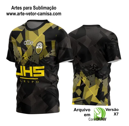 Arte Vetor Camisa de Time Futebol 2024 - 2025