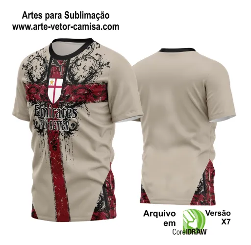 Arte Vetor Camisa de Time Futebol 2024 - 2025