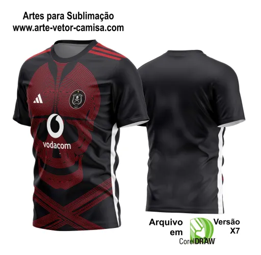 Arte Vetor Camisa de Time Futebol 2024 - 2025