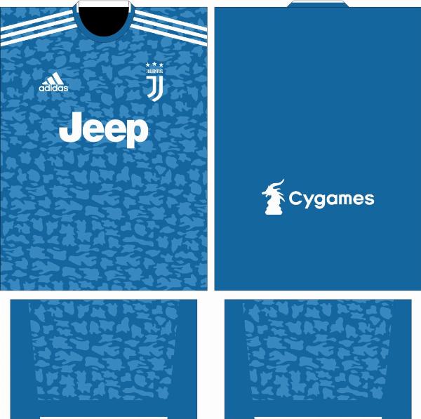 Arte Vetor Estampa Camisa Juventus Alternativa 2019-2020