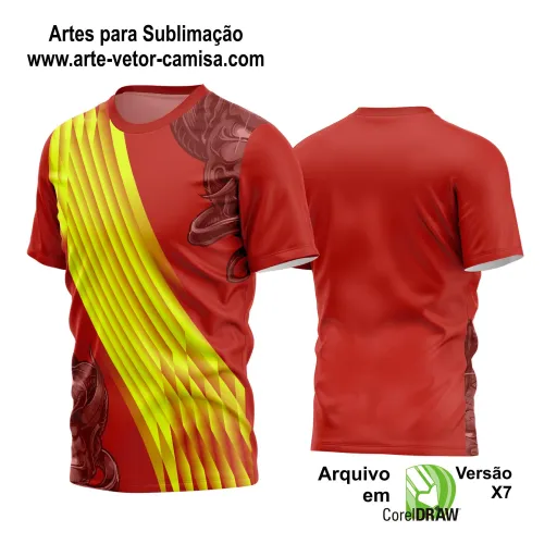 Arte Vetor Estampa Camisa Time Amador Futebol 2024