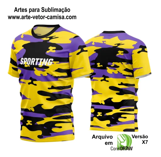 Arte Vetor Estampa Camisa Time Amador Futebol 2024