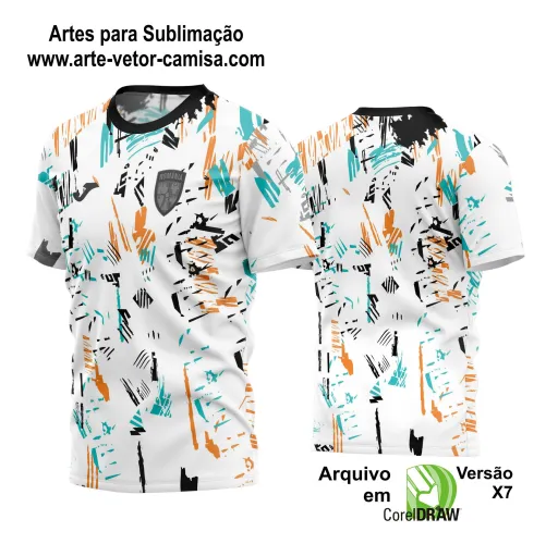 Arte Vetor Estampa Camisa Time Amador Futebol 2024