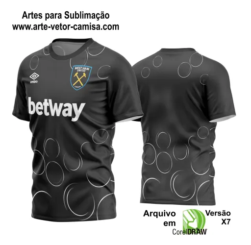 Arte Vetor Estampa Camisa Time Amador Futebol 2024