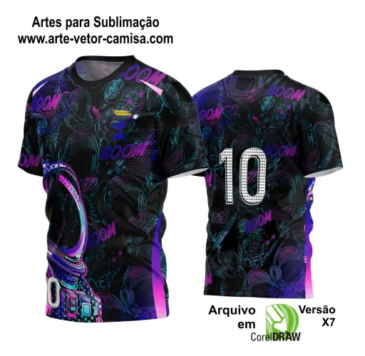 Arte Vetor Estampa Camisa Time Amador Futebol 2024