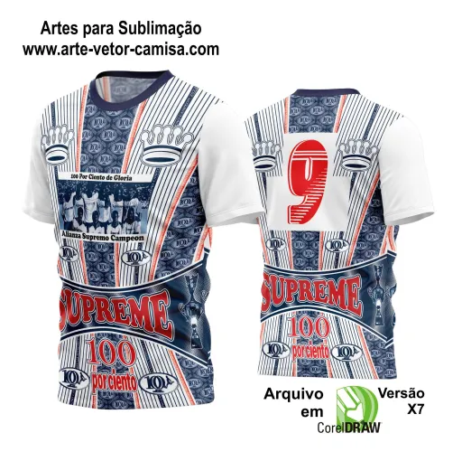 Arte Vetor Estampa Camisa Time Amador Futebol 2024