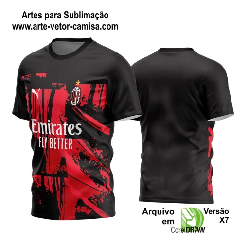 Arte Vetor Estampa Camisa Time Amador Futebol 2024