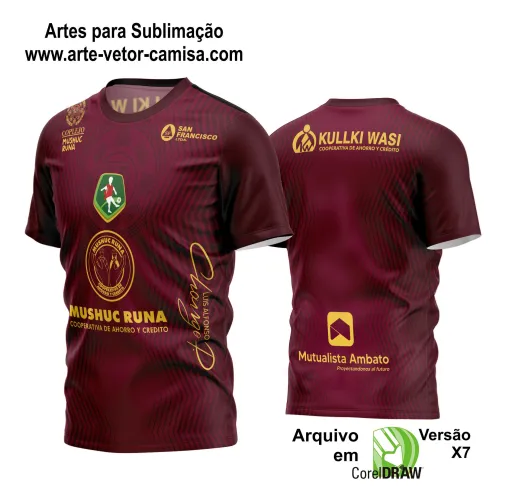 Arte Vetor Estampa Camisa Time Amador Futebol 2024