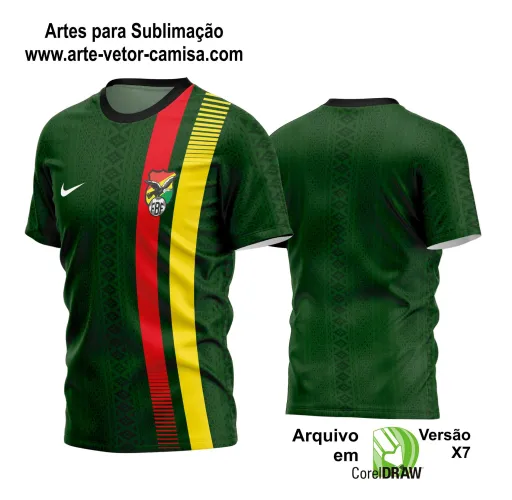 Arte Vetor Estampa Camisa Time Amador Futebol 2024