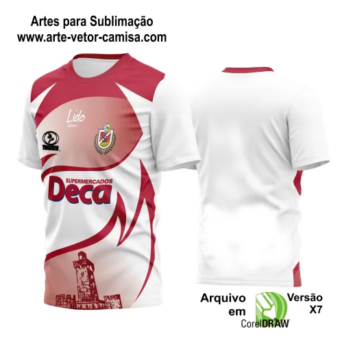 Arte Vetor Estampa Camisa Time Amador Futebol 2024