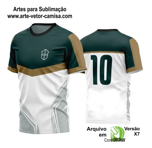 Arte Vetor Estampa Camisa Time Amador Futebol 2024