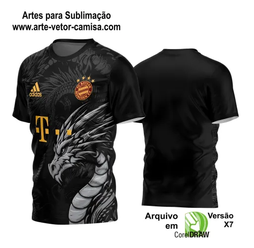 Arte Vetor Estampa Camisa Time Amador Futebol 2024