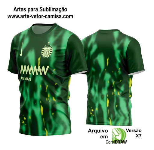 Arte Vetor Estampa Camisa Time Amador Futebol 2024