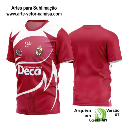 Arte Vetor Estampa Camisa Time Amador Futebol 2024