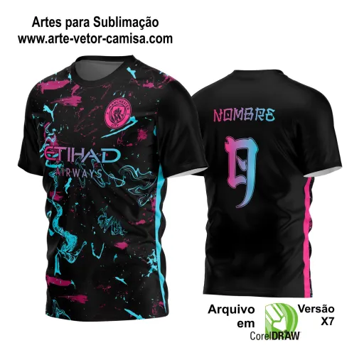 Arte Vetor Estampa Camisa Time Amador Futebol 2024