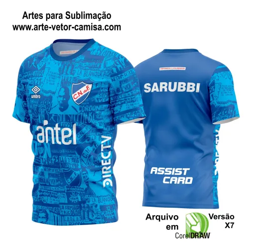 Arte Vetor Estampa Camisa Time Amador Futebol 2024